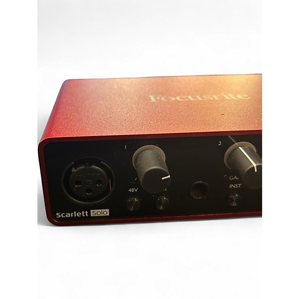 Used Focusrite Scarlett Solo Gen 3 Audio Interface