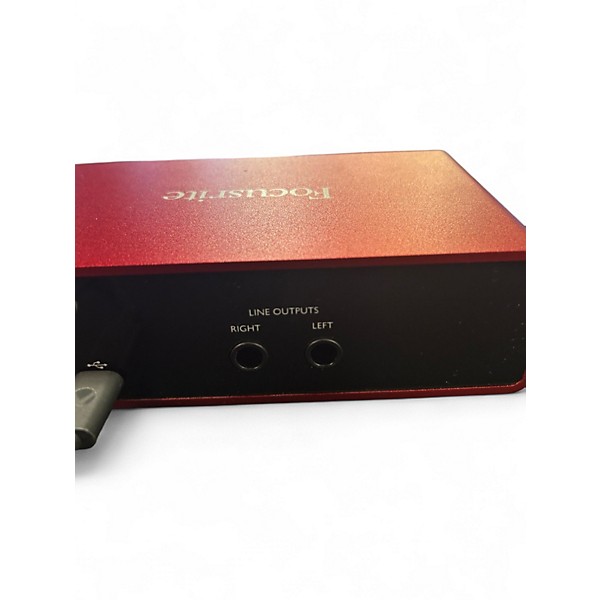 Used Focusrite Scarlett Solo Gen 3 Audio Interface
