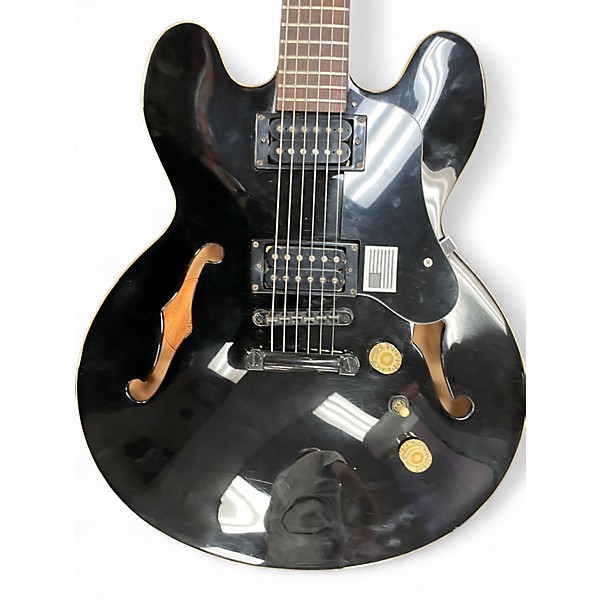 Used Epiphone Dot Studio Black Hollow Body Electric Guitar