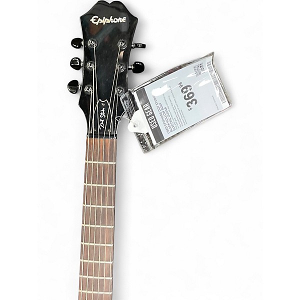 Used Epiphone Dot Studio Black Hollow Body Electric Guitar