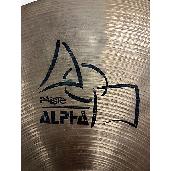 Used Paiste 20in Alpha Power Ride Cymbal