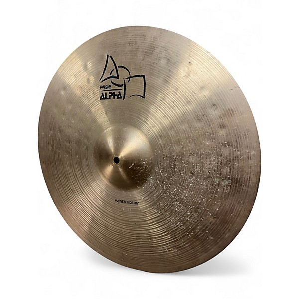 Used Paiste 20in Alpha Power Ride Cymbal
