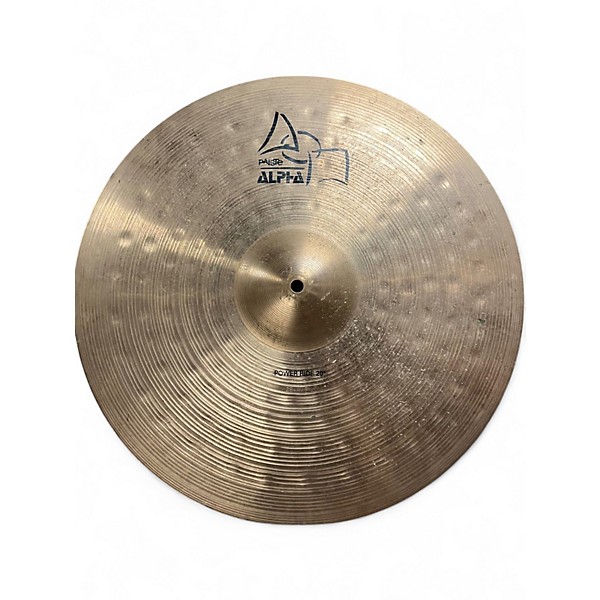 Used Paiste 20in Alpha Power Ride Cymbal