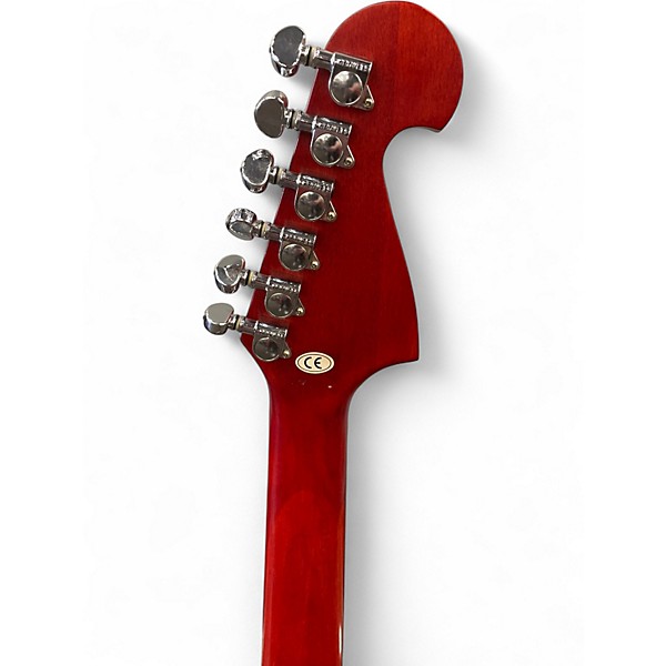 Used Washburn Nuno Bettencourt Signature N2 USA Red Solid Body Electric Guitar