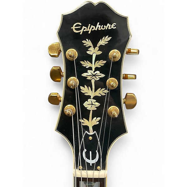 Used Epiphone EMPEROR NA Amber Hollow Body Electric Guitar