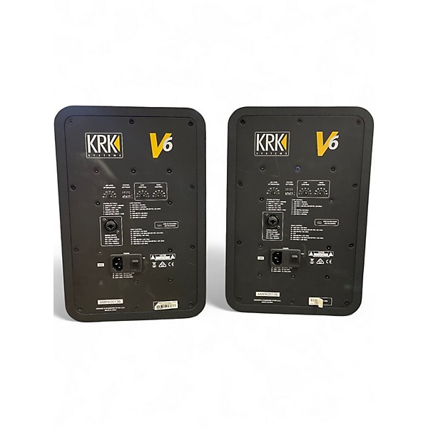 Used KRK V6 Pair 6.5 Powered Monitor