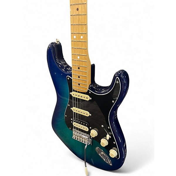 Used Fender Player Stratocaster HSS Blue Burst Solid Body Electric Guitar