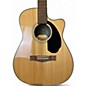 Used Fender CC60SCE Natural Acoustic Electric Guitar