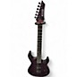 Used Kiesel Aries 6 Transparent Purple Solid Body Electric Guitar thumbnail