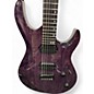 Used Kiesel Aries 6 Transparent Purple Solid Body Electric Guitar