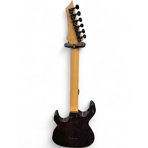 Used Kiesel Aries 6 Transparent Purple Solid Body Electric Guitar