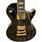 Used Epiphone Les Paul Custom Ebony Solid Body Electric Guitar