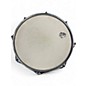 Used Pork Pie 12X6 Little Squealer Snare smokey silver Drum thumbnail