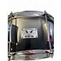 Used Pork Pie 12X6 Little Squealer Snare smokey silver Drum