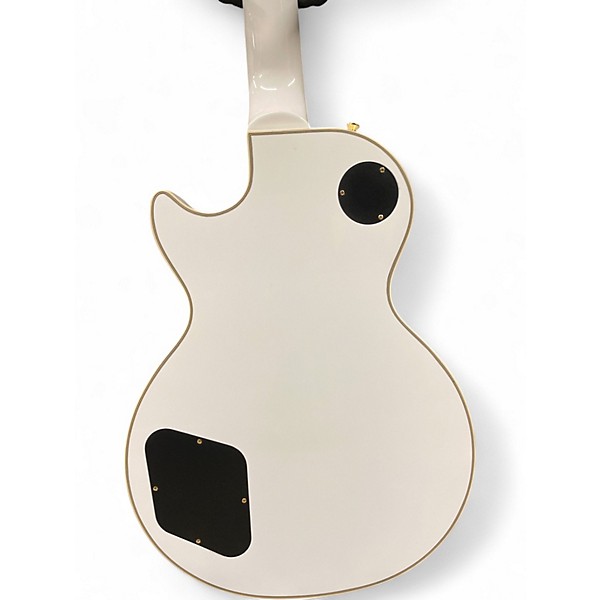 Used Epiphone Les Paul Custom Alpine White Solid Body Electric Guitar