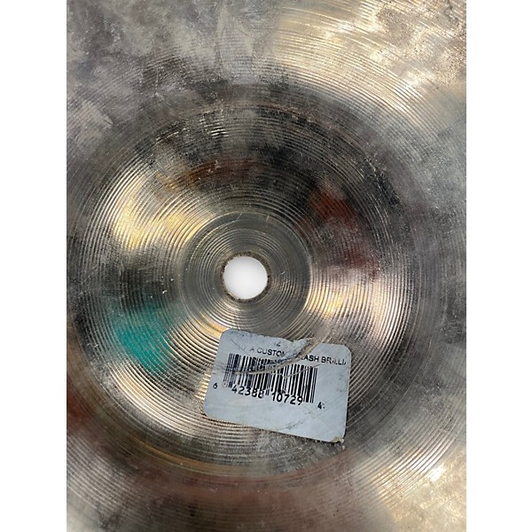 Used Zildjian 10in A Custom Splash Cymbal