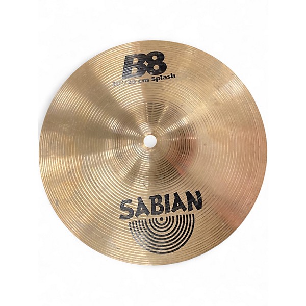 Used SABIAN 10in B8 Splash Cymbal
