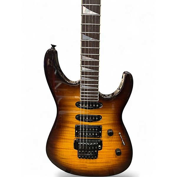 Used Jackson PROFESSIONAL HSS Tobacco Sunburst Solid Body Electric Guitar