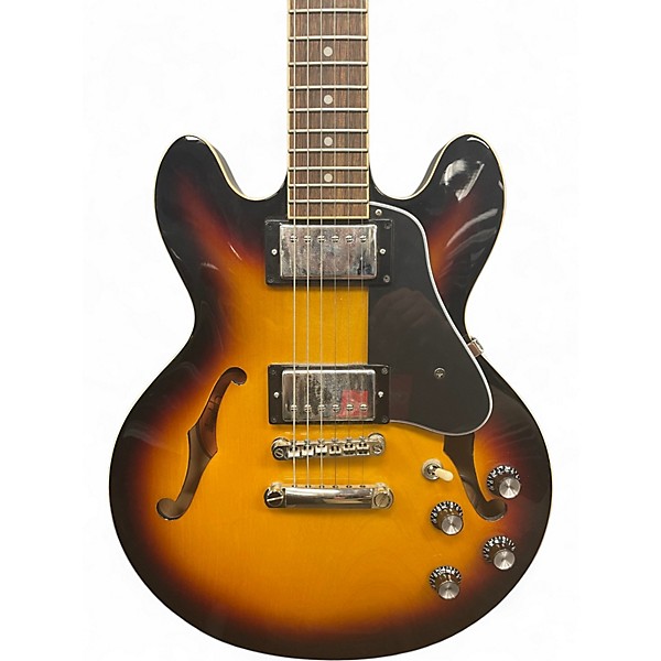 Used Epiphone ES339 Sunburst Hollow Body Electric Guitar