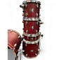 Used SONOR 5 Piece Force 2000 Wine Red Drum Kit