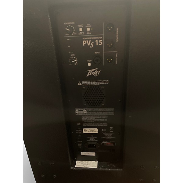 Used Peavey PVS 15 Powered Subwoofer