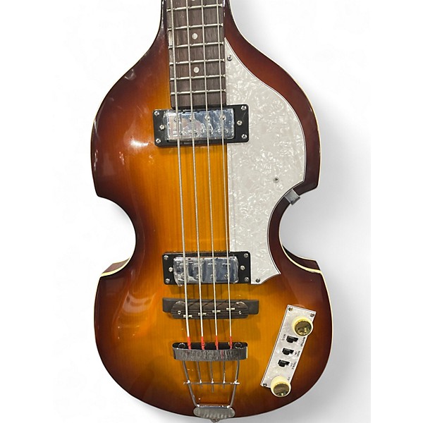 Used Hofner B BASS 3 Color Sunburst Electric Bass Guitar