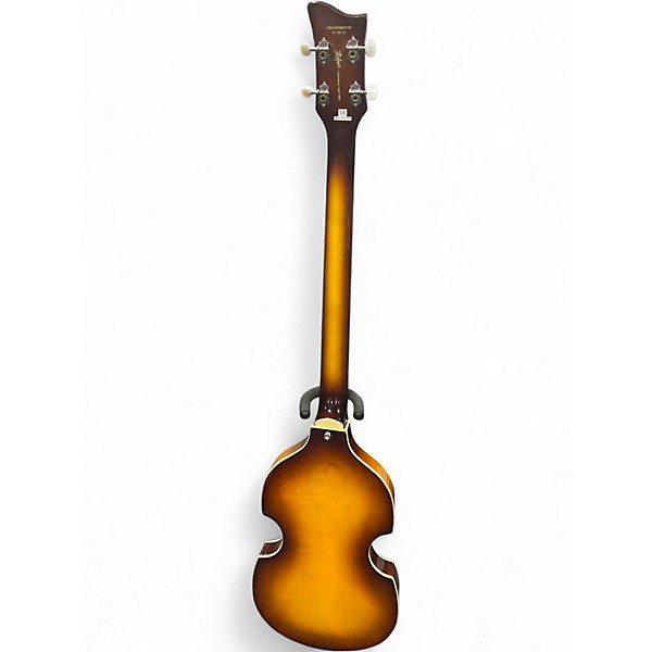 Used Hofner B BASS 3 Color Sunburst Electric Bass Guitar