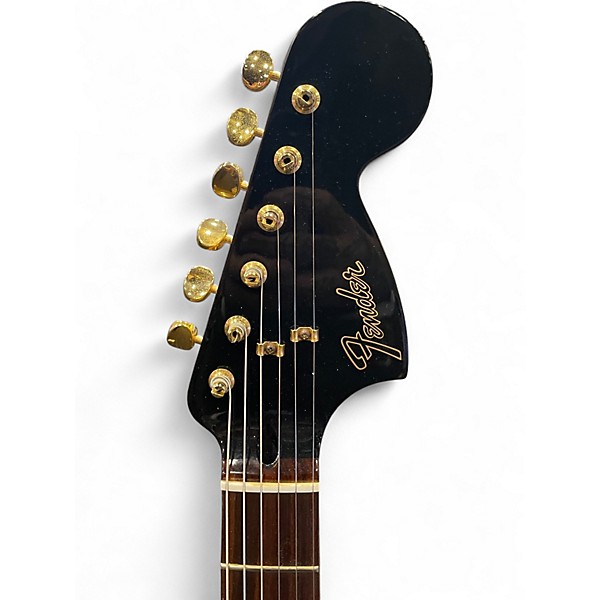 Used Fender Limited Edition Mahogany Blacktop Stratocaster HHH Olympic White Solid Body Electric Guitar