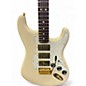 Used Fender Limited Edition Mahogany Blacktop Stratocaster HHH Olympic White Solid Body Electric Guitar