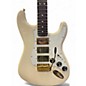 Used Fender Limited Edition Mahogany Blacktop Stratocaster HHH Olympic White Solid Body Electric Guitar