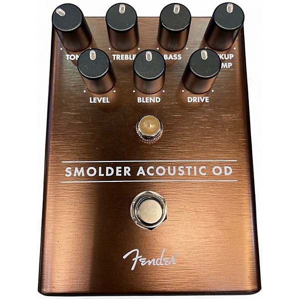 Used Fender smolder acoustic Effect Pedal