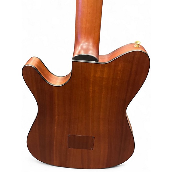 Used Ibanez FRH10N sunburst flat Classical Acoustic Electric Guitar