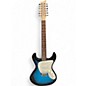 Used Danelectro Danoblaster Innuendo 12str Blue Solid Body Electric Guitar thumbnail