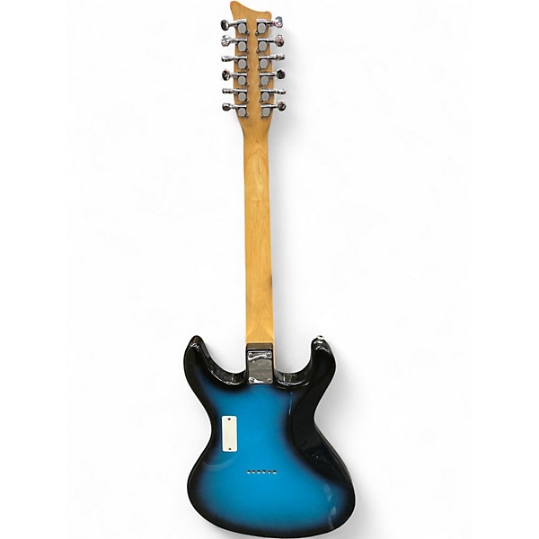 Used Danelectro Danoblaster Innuendo 12str Blue Solid Body Electric Guitar