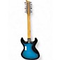 Used Danelectro Danoblaster Innuendo 12str Blue Solid Body Electric Guitar