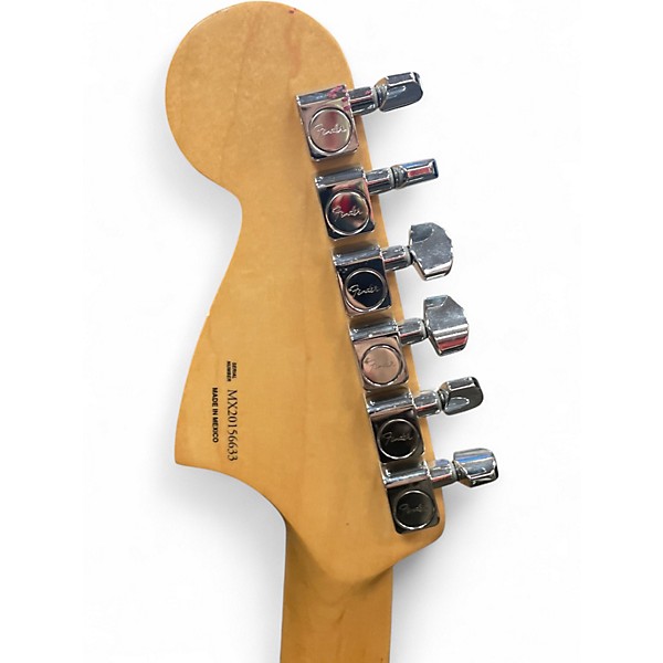 Used Fender player jaguar 2 Color Sunburst Solid Body Electric Guitar
