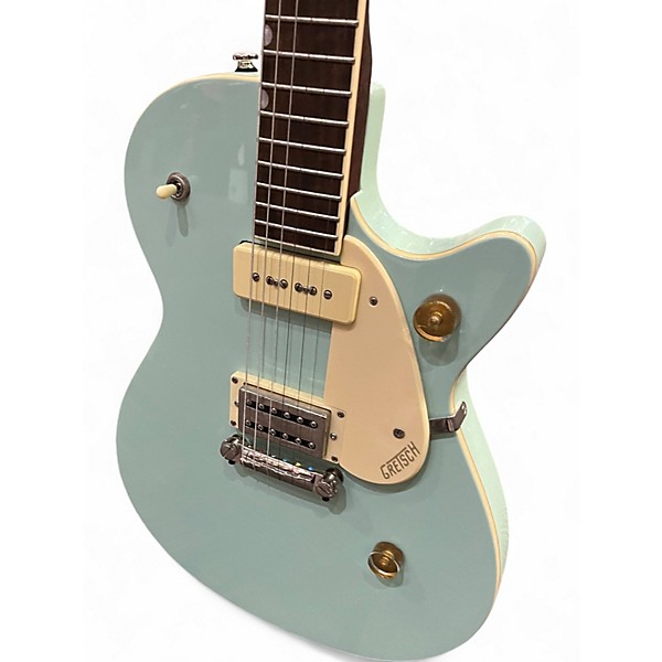 Used Gretsch Guitars G2215-P90 Streamliner Junior Mint Green Solid Body Electric Guitar