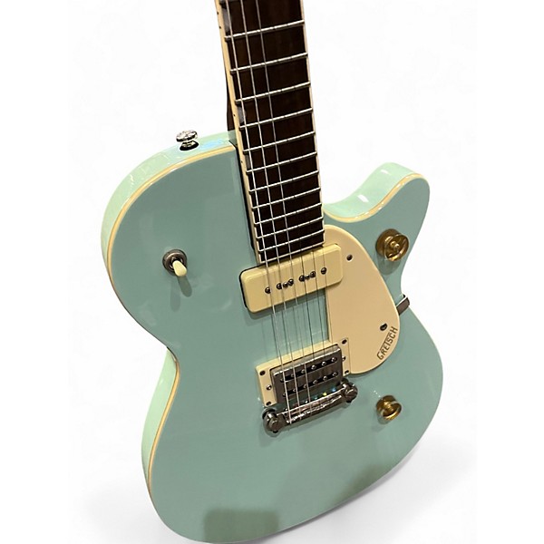 Used Gretsch Guitars G2215-P90 Streamliner Junior Mint Green Solid Body Electric Guitar