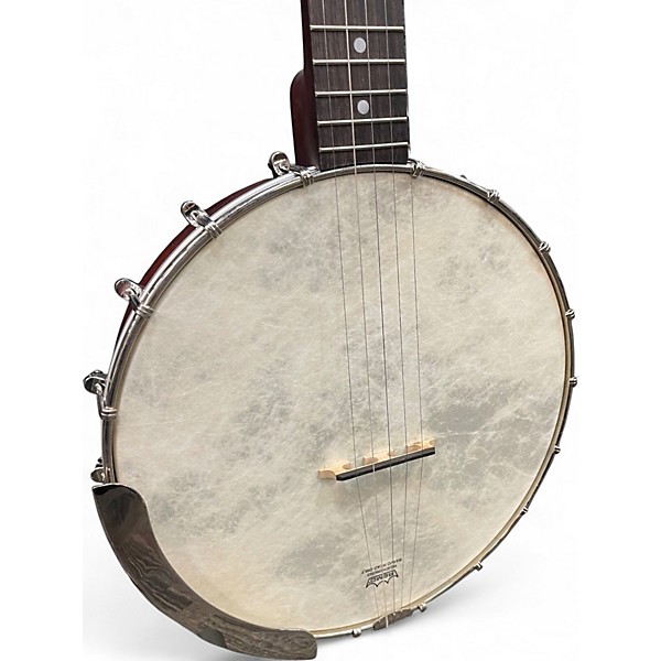 Used Recording King RKOH-06 Brown Banjo