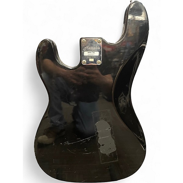 Used Memphis P BASS Black Electric Bass Guitar