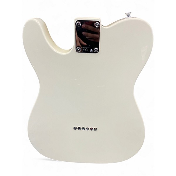 Used Fender Standard Telecaster Olympic White Solid Body Electric Guitar