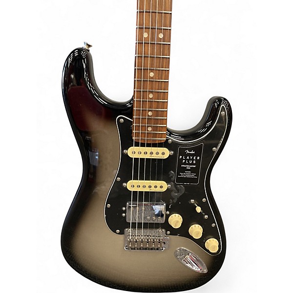Used Fender Player Plus Stratocaster HSS Mercury Burst Solid Body Electric Guitar