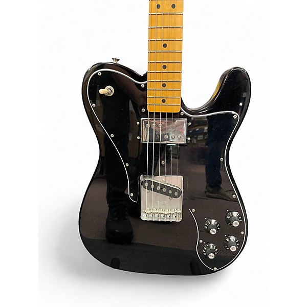 Used Fender 1977 American Vintage II Black Solid Body Electric Guitar