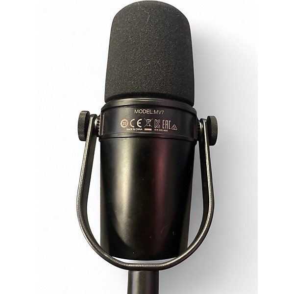 Used Shure MV7 Dynamic Microphone