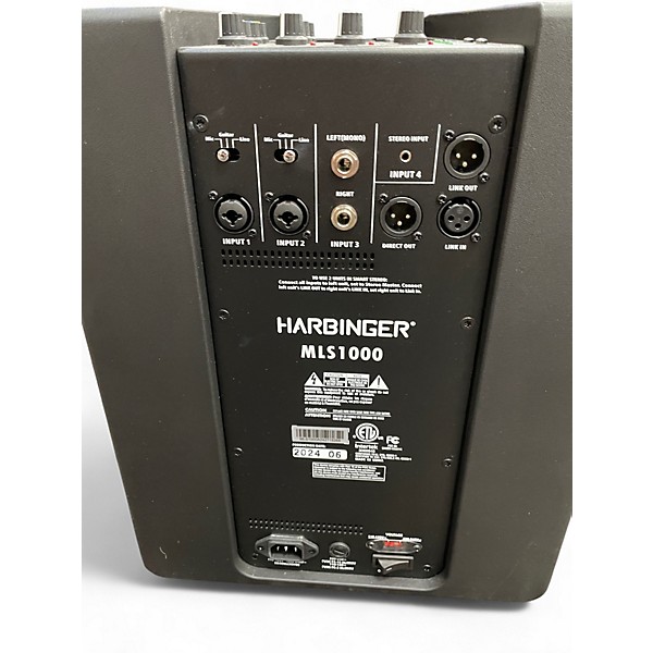 Used Harbinger MLS1000 Sound Package