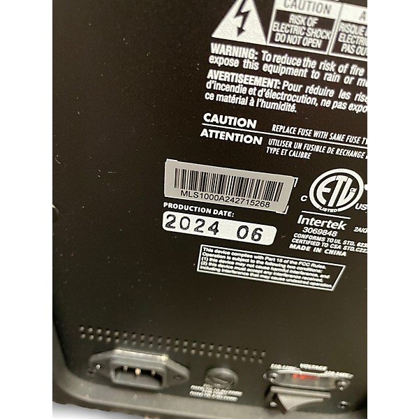 Used Harbinger MLS1000 Sound Package