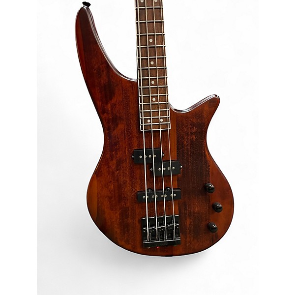 Used 2021 Jackson JS23 SPECTRA Walnut Stain Electric Bass Guitar