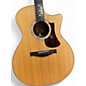 Used 2019 Eastman DT30GACE Natural Acoustic Electric Guitar