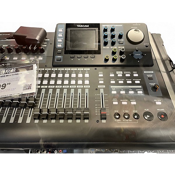 Used TASCAM DP24SD MultiTrack Recorder