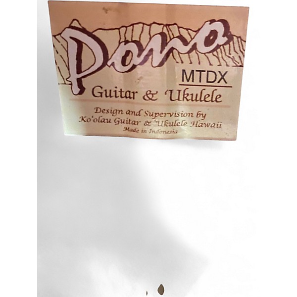 Used Pono MTDX Natural Ukulele